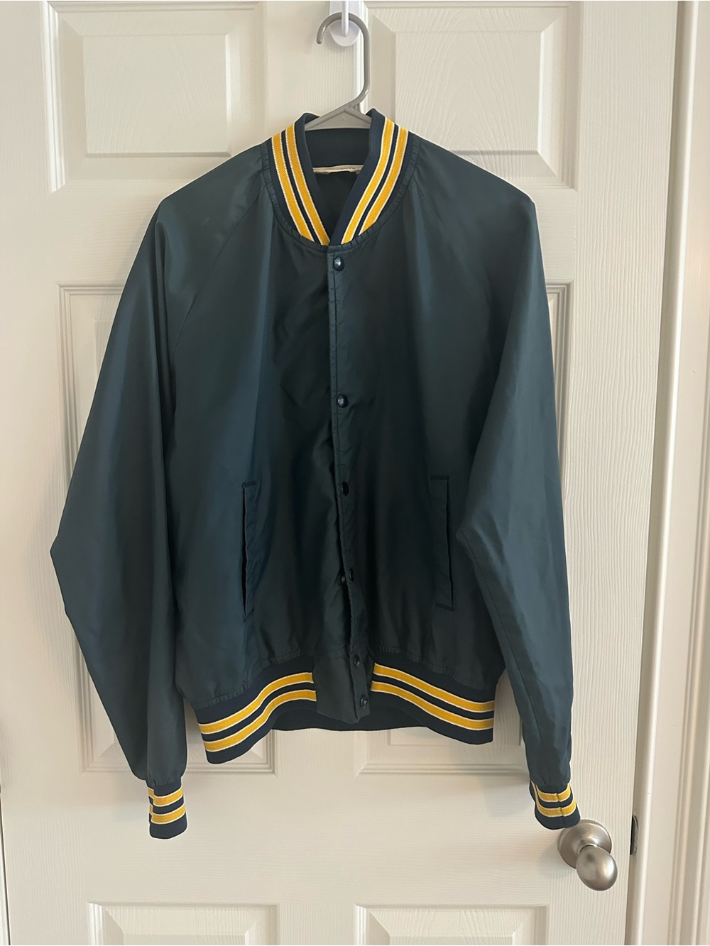 Chalk Line Vintage Snap Button Varsity Jacket